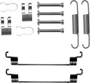 Trusting 915.0 - Комплектующие, барабанный тормозной механизм parts5.com