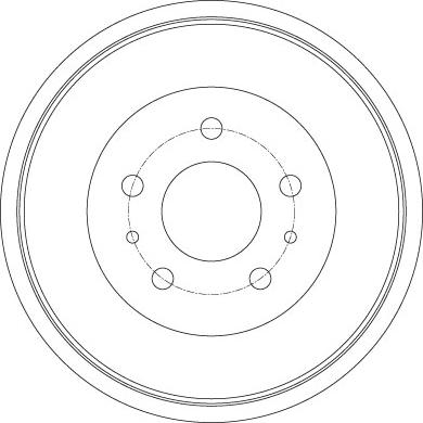 TRW DB4427 - Тормозной барабан parts5.com