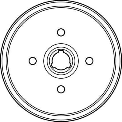 TRW DB4081 - Тормозной барабан parts5.com