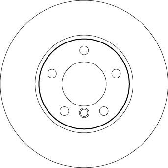 TRW DF4459 - Тормозной диск parts5.com