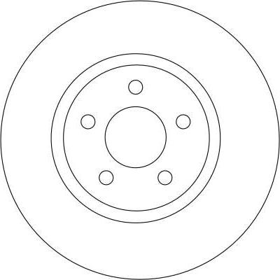 TRW DF4190 - Тормозной диск parts5.com