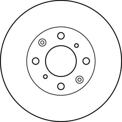 TRW DF4152 - Тормозной диск parts5.com