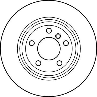 TRW DF4189 - Тормозной диск parts5.com