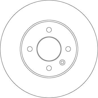 TRW DF4839 - Тормозной диск parts5.com