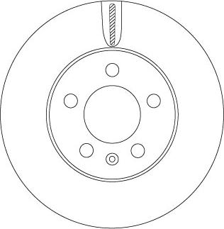 TRW DF6584 - Тормозной диск parts5.com