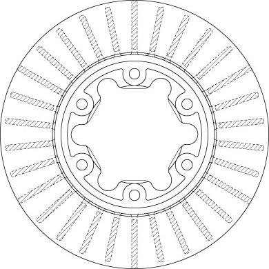 TRW DF6630 - Тормозной диск parts5.com