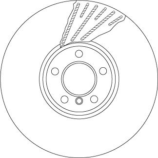 TRW DF6622S - Тормозной диск parts5.com