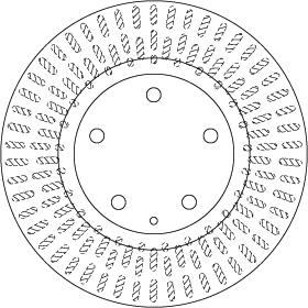 TRW DF6670 - Тормозной диск parts5.com