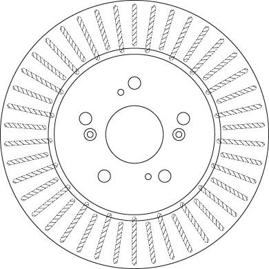 TRW DF6180S - Тормозной диск parts5.com