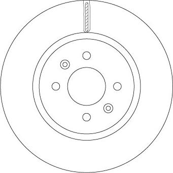 TRW DF6842 - Тормозной диск parts5.com
