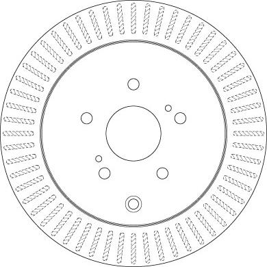 TRW DF6351 - Тормозной диск parts5.com