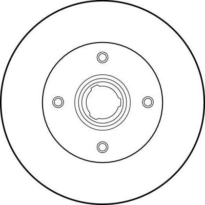 TRW DF1529 - Тормозной диск parts5.com