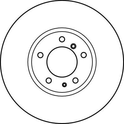 TRW DF2602S - Тормозной диск parts5.com