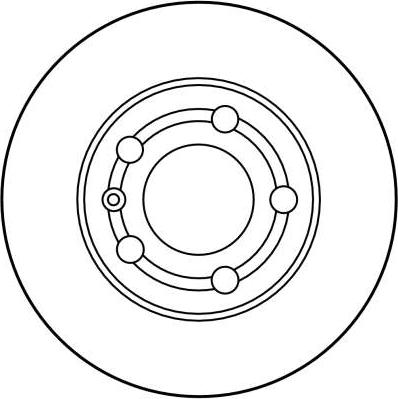 TRW DF2805 - Тормозной диск parts5.com