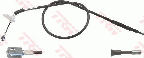 TRW GCH446 - Cable de accionamiento, freno de estacionamiento parts5.com