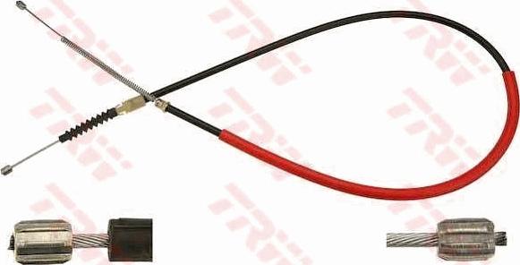 TRW GCH1741 - Cable, parking brake parts5.com