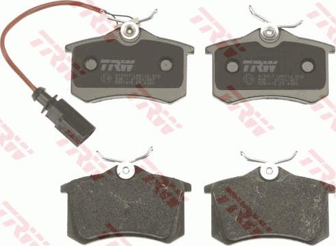 TRW GDB1415 - Brake Pad Set, disc brake parts5.com