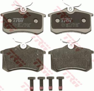 TRW GDB1504 - Brake Pad Set, disc brake parts5.com