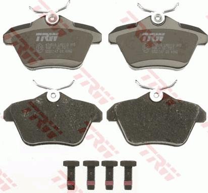 TRW GDB1147 - Тормозные колодки, дисковые, комплект parts5.com