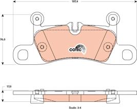 TRW GDB1875 - Тормозные колодки, дисковые, комплект parts5.com