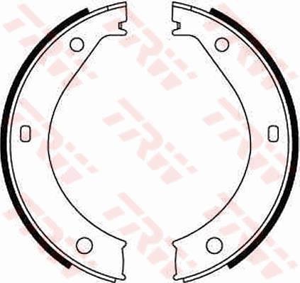 TRW GS8217 - Комплект тормозов, ручник, парковка parts5.com