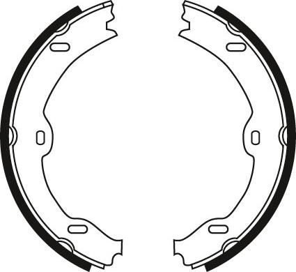 TRW GS8721 - Комплект тормозов, ручник, парковка parts5.com