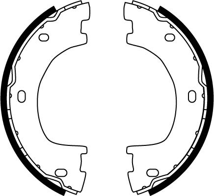 TRW GS8777 - Комплект тормозов, ручник, парковка parts5.com