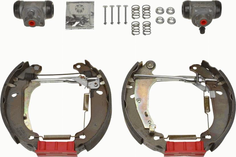 TRW GSK1070 - Комплект тормозных колодок, барабанные parts5.com