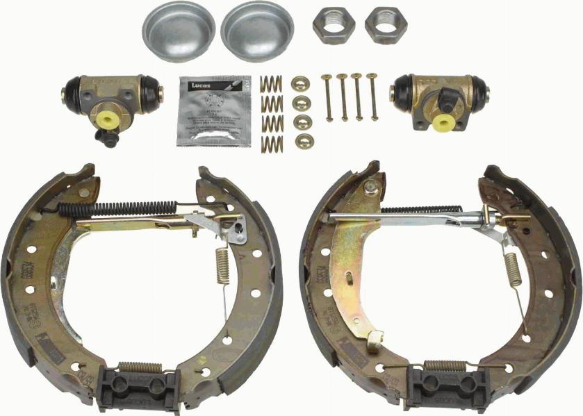 TRW GSK1141 - Комплект тормозных колодок, барабанные parts5.com