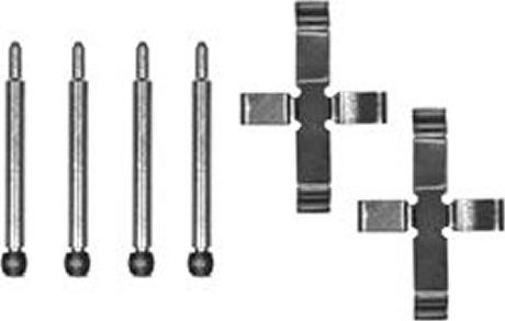 TRW PFK152 - Комплектующие для колодок дискового тормоза parts5.com