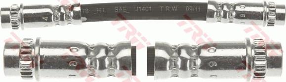 TRW PHA599 - Brake Hose parts5.com