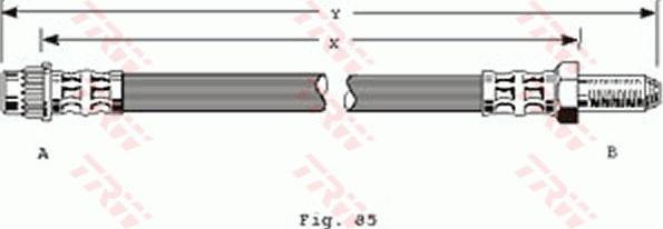 TRW PHB294 - Тормозной шланг parts5.com