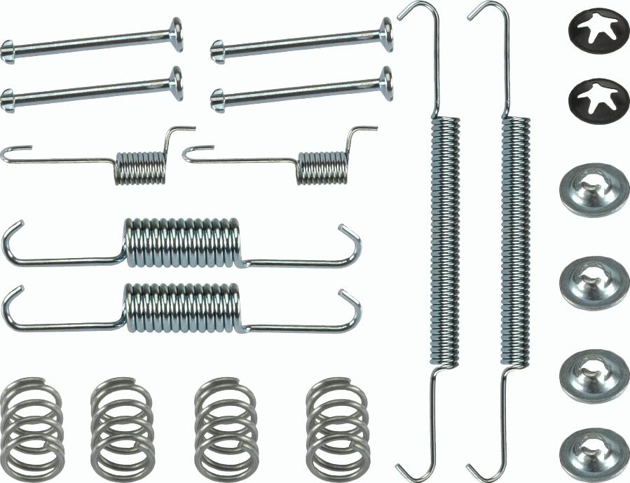 TRW SFK451 - Комплектующие, стояночная тормозная система parts5.com