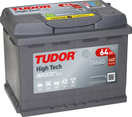 Tudor TA640 - Стартерная аккумуляторная батарея, АКБ parts5.com
