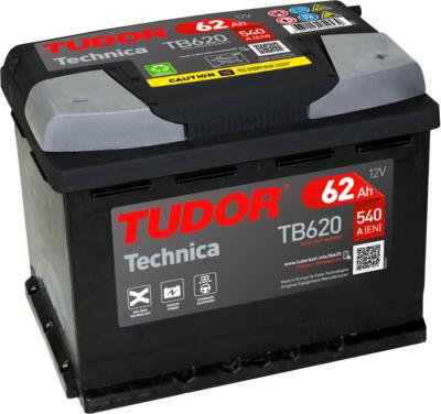 Tudor TB620 - Стартерная аккумуляторная батарея, АКБ parts5.com