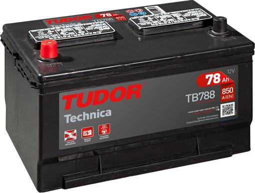 Tudor TB858 - Стартерная аккумуляторная батарея, АКБ parts5.com