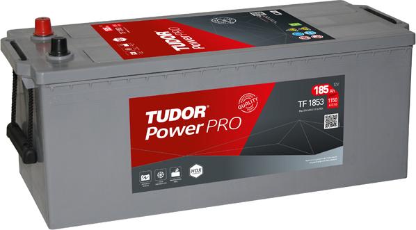 Tudor TF1853 - Стартерная аккумуляторная батарея, АКБ parts5.com