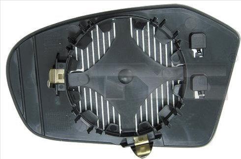 TYC 321-0090-1 - Cristal de espejo, retrovisor exterior parts5.com