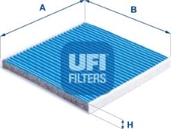 UFI 34.117.00 - Фильтр воздуха в салоне parts5.com