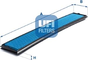 UFI 34.121.00 - Фильтр воздуха в салоне parts5.com