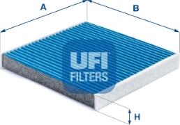 UFI 34.223.00 - Фильтр воздуха в салоне parts5.com