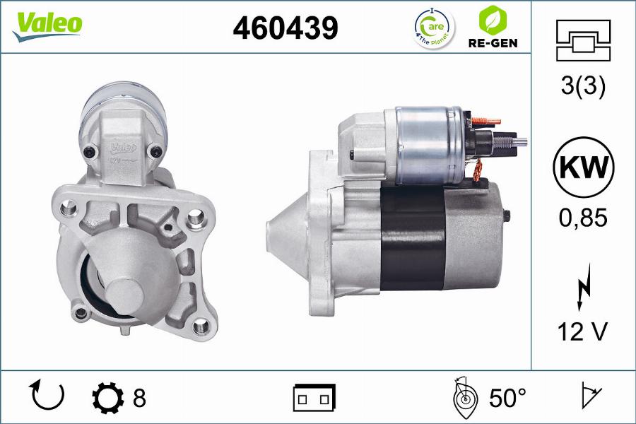 Valeo 460439 - Стартер parts5.com