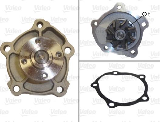 Valeo 506975 - Водяной насос parts5.com