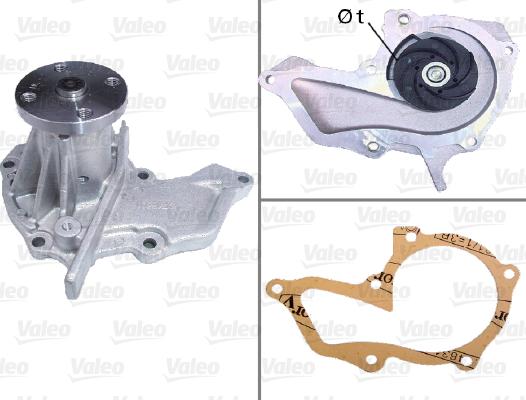 Valeo 506472 - Водяной насос parts5.com