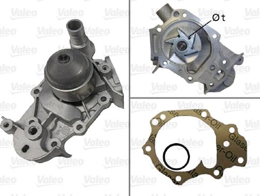 Valeo 506580 - Водяной насос parts5.com