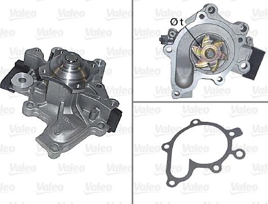 Valeo 506536 - Водяной насос parts5.com