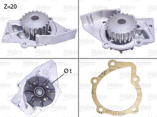 Valeo 506575 - Водяной насос parts5.com