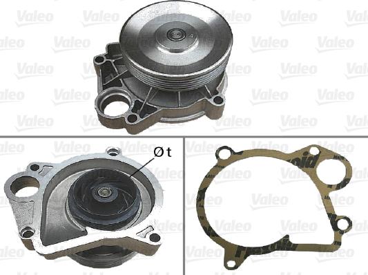 Valeo 506646 - Водяной насос parts5.com