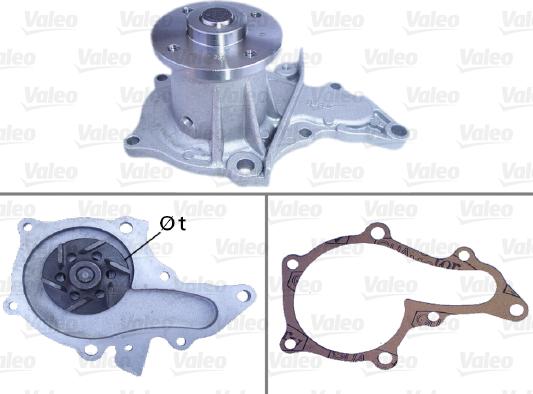 Valeo 506652 - Водяной насос parts5.com