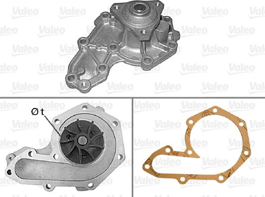 Valeo 506019 - Water Pump parts5.com